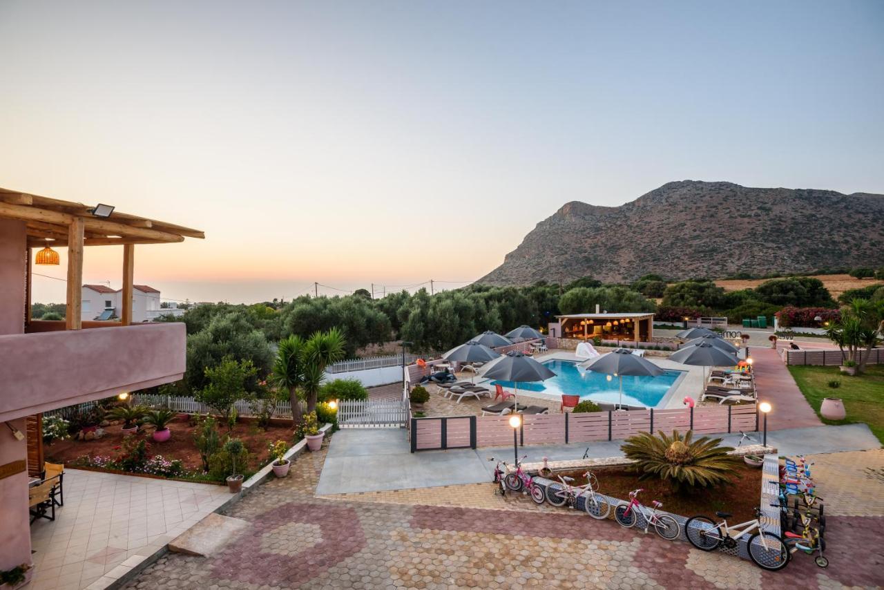 Paradisio Baby&Kinder Hotel Stavros  Bagian luar foto