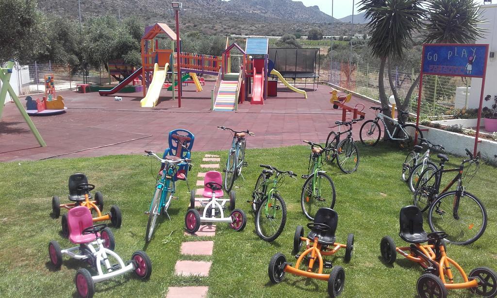 Paradisio Baby&Kinder Hotel Stavros  Bagian luar foto